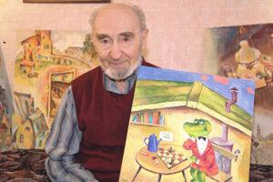 Леонид Шварцман и крокодил Гена
