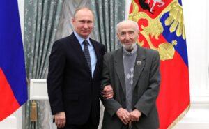 Владимир Путин и Леонид Шварцман