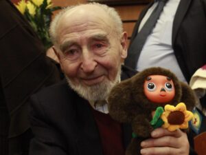 Леонид Шварцман и Чебурашка