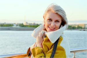 Наталия Мажуга. Санкт-Петербург. Нева. Фото: Галина Кожемяченко