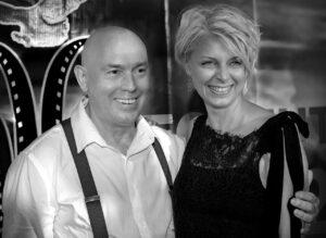 Наталия Мажуга на кинофестивале «Хрустальный Источник» с Виктором Сухоруковым.