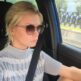 Актриса Евгения Осипова за рулём.
